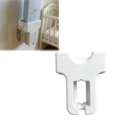 skqhk Babyphone Wall Plug Holder Compatible with Philips Avent Baby Monitor | Vertical Outlet Mount | Nursery Cord Organizer & Space Saver