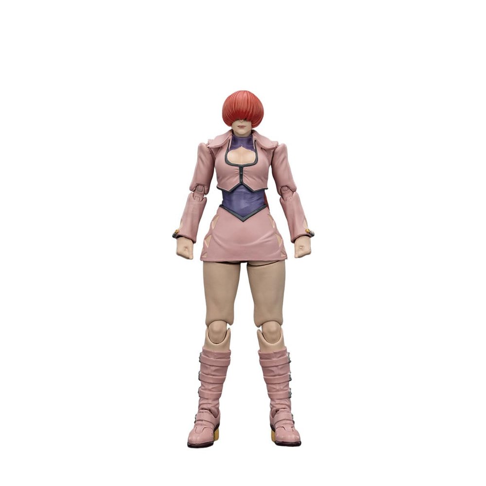 JOYTOY Action Figures SNK 4.4inch KOF'98UM Orochi Team 1/18 Movable Model Collectible Figurine Ages 15+ (Shermie)