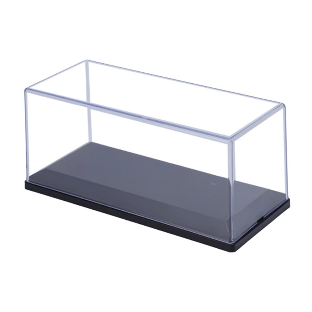 Fonowx 1/43 Model Car Display Case Showcase Clear Multifunctional Dustproof Toy Car Storage Case for Statues Toys Figures