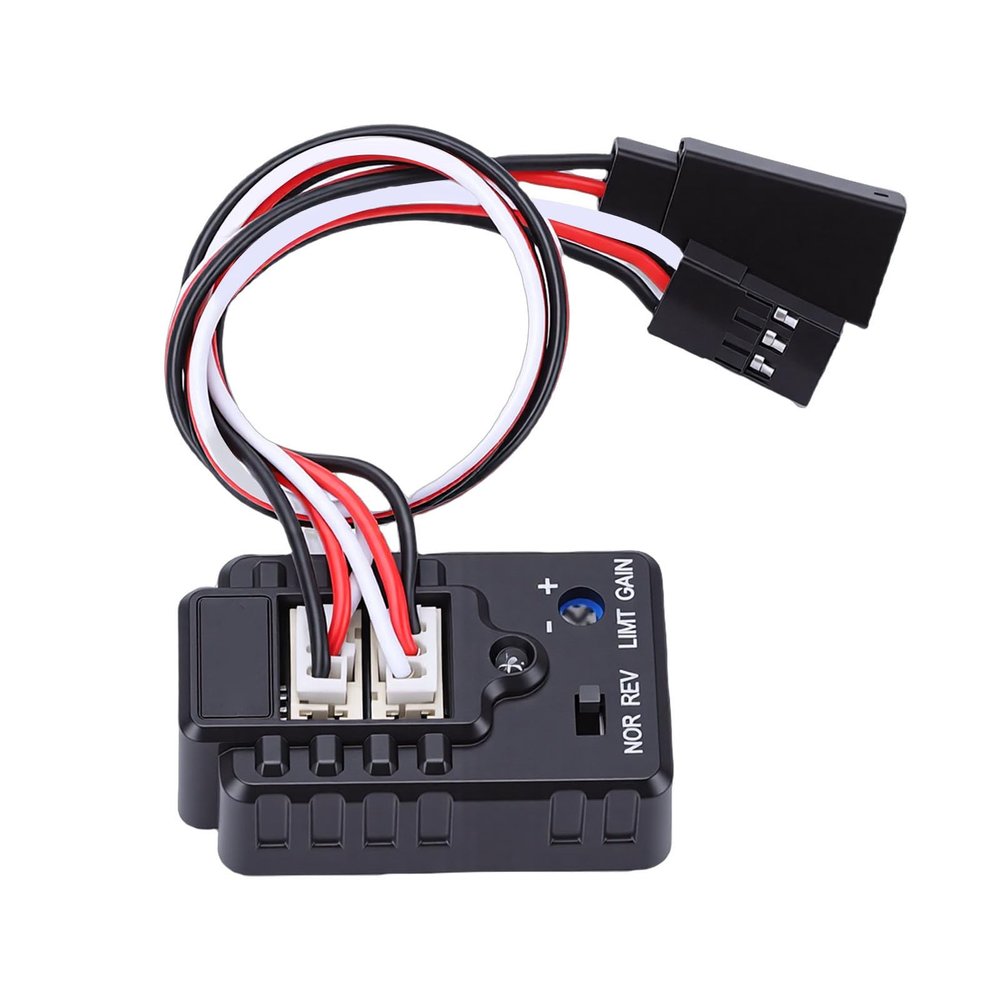 Serounder Precise RC Drift Car Gyroscope with High Stability for Model Racing Cars, ABS Construction for FUTABA, JR, Controllers