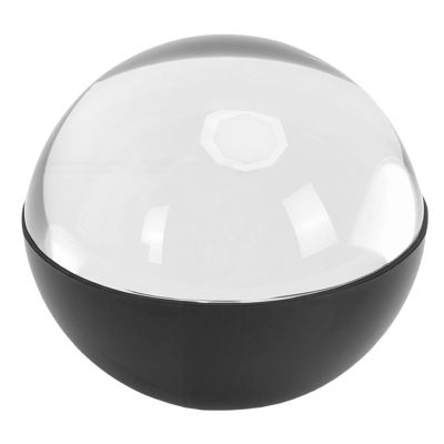 CCYLEZ Electronic Memory Sphere Crystal Ball | 2.7 Inch Video Player for Personalized Uploads (Black)