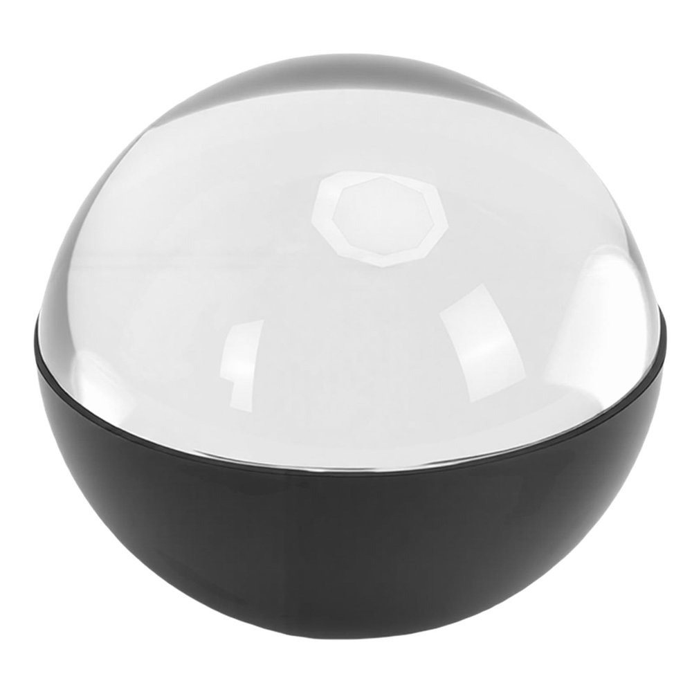 CCYLEZ Electronic Memory Sphere Crystal Ball | 2.7 Inch Video Player for Personalized Uploads (Black)