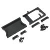 Metal Upgrade Tail Beam Servo Compartment Suspension Bracket RC Car Parts for MN 1/12 D90 D91 D96 MN98 MN99S RC Car Accessories(Black) view 1