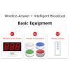 MEUBLLY Wireless Quiz Buzzer System, Game Show Answer Buzzers with Remote Control, LCD Scoreboard Display, 3 Answering Modes, 4 LED Status Indicators, for Classroom, Party, Office Contest(10 Buzzers) view 2
