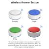 MEUBLLY Wireless Quiz Buzzer System, Game Show Answer Buzzers with Remote Control, LCD Scoreboard Display, 3 Answering Modes, 4 LED Status Indicators, for Classroom, Party, Office Contest(10 Buzzers) view 4
