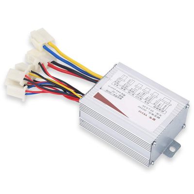 Omquot 24V Brushed Aluminum Motor Controller Housing for Electric Bike, Scooter, Constant Speed and Sensitive Control for Long Term Use