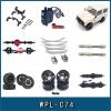 Fit For C74 Jimny Metal Axle Front And Rear Axle Drive Shaft Wheel Hub Steering Gear Modification Rc Accessories(Servo motor) view 2