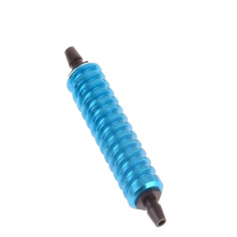 Rc Accessories for Nitro for HSP 80119 1/8 1/10 for Tank Air Cooler RC Car Engines Upgrade Spare Accessories Replacement Parts(Blue)