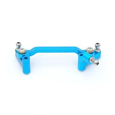SKDUBRW RC Car Assortment for Wltoys A949 A959-B A979-B A969 1 Pcs Metal Upgrad Steering Cylinder Mounting Block Accessories(Blue)