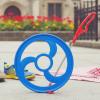 CAQYPVH Hoop and Toy Rolling Hoop Game Improves Balance Push Wheel Toy for Kids, Playground, Yellow, Large view 3