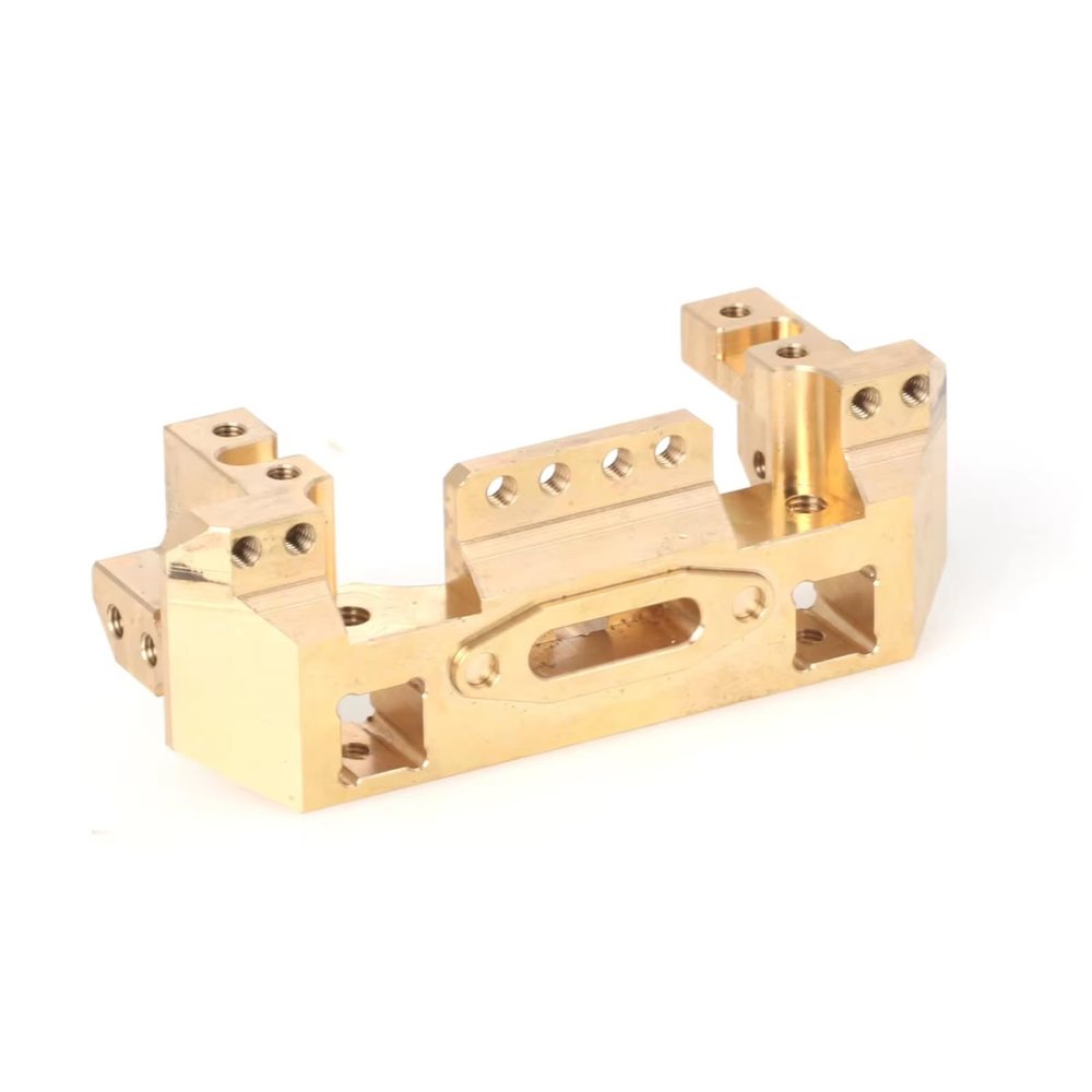 RC Modifications Spare Compatible with Traxxas for TRX4 for TRX6 1/10 RC Crawler Car Upgrade Parts Aluminum Front Bumper Mount and Servo