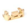 RC Modifications Spare Compatible with Traxxas for TRX4 for TRX6 1/10 RC Crawler Car Upgrade Parts Aluminum Front Bumper Mount and Servo view 1