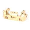 RC Modifications Spare Compatible with Traxxas for TRX4 for TRX6 1/10 RC Crawler Car Upgrade Parts Aluminum Front Bumper Mount and Servo view 2