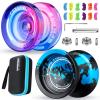 MAGICYOYO Responsive Yoyos 2 Pack, Metal Yoyo V12 + Crystal Yo-yo K2 view 1