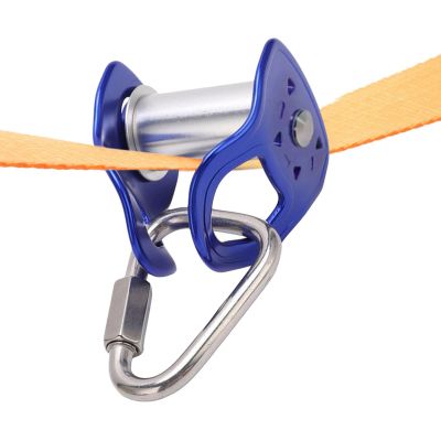 Pulley Zip Line Trolley Quick Setup Heavy Duty Slider