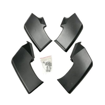 Fixed Winglet V4 Motorcycle Accessories Aerodynamic Side Wing,Compatible With Ducati Streetfighter V4 V4S V2 Sport Bike Modification Spoiler(Black)