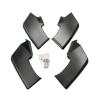 Fixed Winglet V4 Motorcycle Accessories Aerodynamic Side Wing,Compatible With Ducati Streetfighter V4 V4S V2 Sport Bike Modification Spoiler(Black) view 1