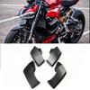 Fixed Winglet V4 Motorcycle Accessories Aerodynamic Side Wing,Compatible With Ducati Streetfighter V4 V4S V2 Sport Bike Modification Spoiler(Black) view 2