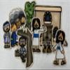 Zacchaeus Bible Felt Figures Flannel Board with Story Coloring/Activity view 2