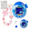 Case for Tamagotchi Paradise Electronic Pet - 2Pcs Screen Protector PC Protective Shockproof Cover with Pink Bow Beaded Wrist Strap for Tamagotchi Paradise Sleeve Toy (Clear) view 1