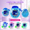 Case for Tamagotchi Paradise Electronic Pet - 2Pcs Screen Protector PC Protective Shockproof Cover with White Bow Beaded Wrist Strap for Tamagotchi Paradise Sleeve Toy (Clear) view 4