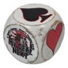 Trumpmendous Distressed Rounded Cube: Playing Card Game Marker (2.5" White) view 2