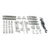 RC Car Accessories For MN82 LC79 1/12 rc Car Upgrade Parts Spare Shock Absorber Tie Rod Before And After Drive Shaft Set For Silver view 1
