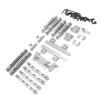 RC Car Accessories For MN82 LC79 1/12 rc Car Upgrade Parts Spare Shock Absorber Tie Rod Before And After Drive Shaft Set For Silver view 4