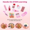 Vet Doctor Kit for Toddlers 3-5, Kids Play Set with Interactive Toy Puppy view 4