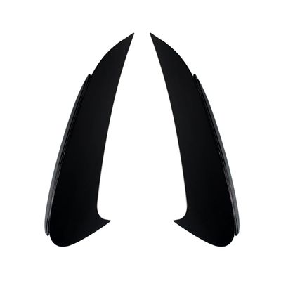 Rear Bumper Canards Lip Splitter Fins Spoiler Air Outlet Cover Trim Compatible with C Class W206 C200 C220 C300 21 23