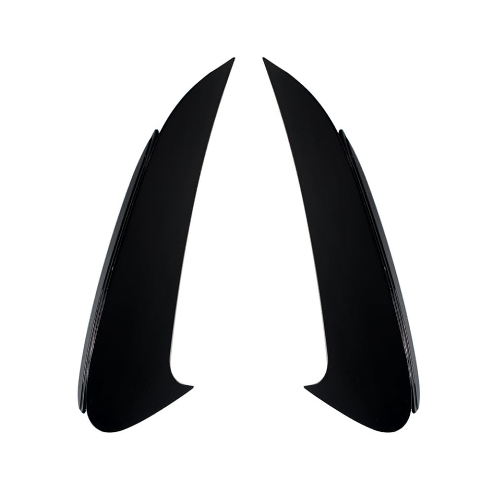 Rear Bumper Canards Lip Splitter Fins Spoiler Air Outlet Cover Trim Compatible with C Class W206 C200 C220 C300 21 23