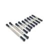 RC Parts Spare Parts for WLtoys 12427 12429 12428 12423 FY01 FY02 FY03 Metal Adjustable Linkage RC Car Parts Accessories and Upgrades Replacement Repair(Black) view 1