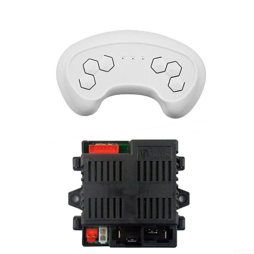 Kids Electric Vehicle Receiver and Remote Control Set, 2 4G 12V Compatible with HH677K, HH670Y RC and HH619Y RC Ride On Toys (HH677K and HH670Y RC)