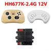 Kids Electric Vehicle Receiver and Remote Control Set, 2 4G 12V Compatible with HH677K, HH670Y RC and HH619Y RC Ride On Toys (HH677K and HH670Y RC) view 2