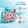 MIZPLAY Octopus Whack-a-Mole Toy for Toddlers;Electric Pounding Game with Scoring Mode;Music & Lights,Adjustable Volume;Interactive Hammer Toys, Birthday Gift for Kids Boys Girls Ages 2 3 4 5(Cyan) view 2