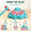 MIZPLAY Octopus Whack-a-Mole Toy for Toddlers;Electric Pounding Game with Scoring Mode;Music & Lights,Adjustable Volume;Interactive Hammer Toys, Birthday Gift for Kids Boys Girls Ages 2 3 4 5(Cyan) view 3