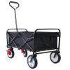 Folding Wagon GShopping Beach Cart (Black) view 4