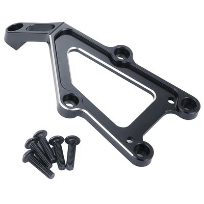 Aluminum Front Chassis Support Mount Compatible with Traxxas 4-Tec 2.0 VXL AWD 83076-4 1/10 RC Car Truck