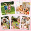 Video Walkie Talkies for Kids 2 Pack, Rechargeable 1000mAh, Rotatable HD Camera, Long Range Outdoor Toys for Camping, Hiking, Travel, Christmas Birthday Gifts for Girls Boys 3-12 Year Olds view 3