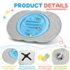 Kids 2-in-1 Maze Balance Board with 3 Swap Labyrinth Plates & 3 Balls view 3