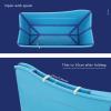 NOEUKDSSO Foldable Bathtub, Large Foldable Bathtub for Toddler Children Portable Bathtub for Toddler Collapsible Baby Collapsible Children's Bathtub for Homes, Apartments, Hotels view 4