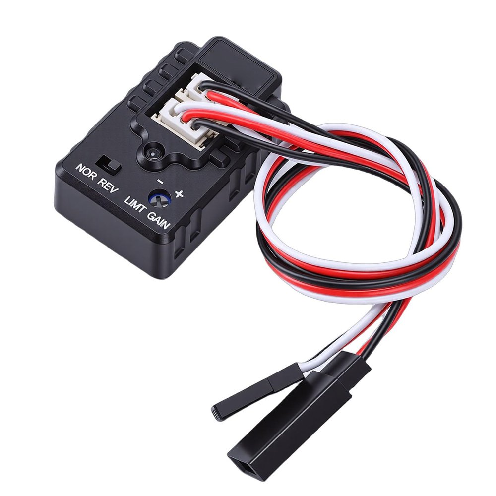 Sunicon High Stability Dual Axis Gyroscope with Vibration Sensor, RC Drift Car Gyro Fit for Remote Control Racing Car and Boat