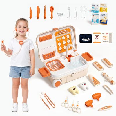 Doctor Kit for Kids Pretend Doctor Set 44 Pcs STEM Toy for Boys Girls Gift