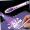 Striegro Invisible Ink Pen Security Marker Pen with UV Flashlight for Secret Message.. view 2