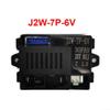 Hosrivae Children's Car Remote Control Receiver 2.4G Controller J2W-7P-6V J2WB-7P 12V Toys with Slow Start Function, Full Set or Single Unit(J2W-7P-6V) view 2
