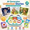 Storytelling Toy & Talking Flash Card Toddlers, Screen-Free Audio Player for Kids, 150 Cards 300 Words, Generate Unlimited Creative Stories with 3 Cards, Montessori Educational Learning Toy view 2