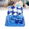BSTiltion Marble Run Sets DIY Building Blocks Toy with 75 Components 30 Balls Air Cushion Inflator for Kids Water Play Maze Ball Track view 4