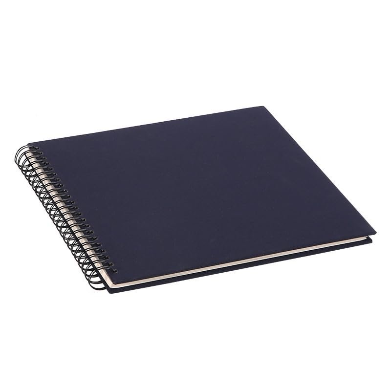 Fabric White Cardboard Clip Paste Photo Album Commemorative