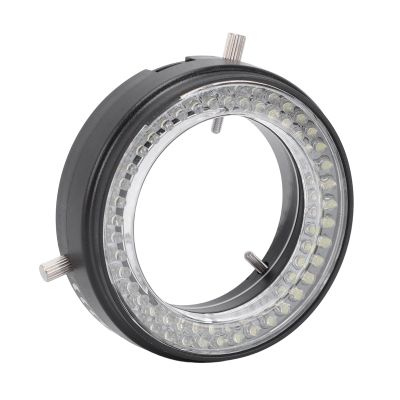80 LED Microscope Light with Adjustable Brightness, No Shadow Illumination, Even Light Distribution, ABS Material, Bright Observation