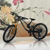 Kuasting 1:8 Scale Mountain BicycleBike Toy DS Finger Bicycle Model Alloy MTB Desktop Decoration DH Bike Action Figurine Toy for Collectible (33 Black) view 2